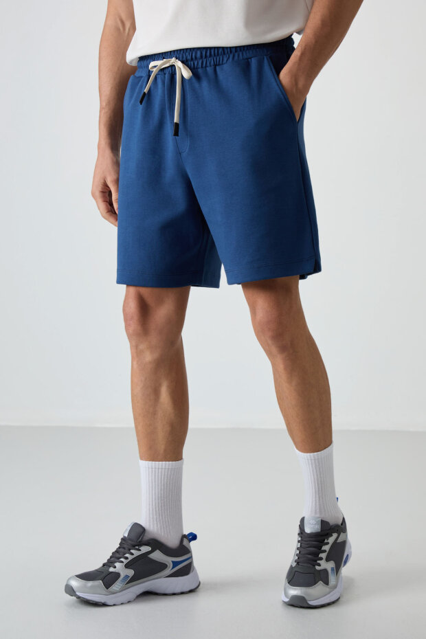 Comfort Fit Basic 3'lü Paket Açık Çağla-Parlament-Ekru Erkek Şort - 81274 - 5