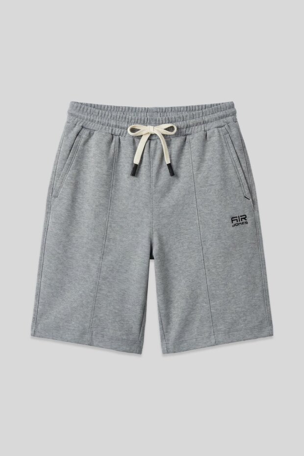 Standart Fit Basic 3'lü Paket Lacivert-Siyah-Gri Melanj Erkek Şort - 81277 - 3