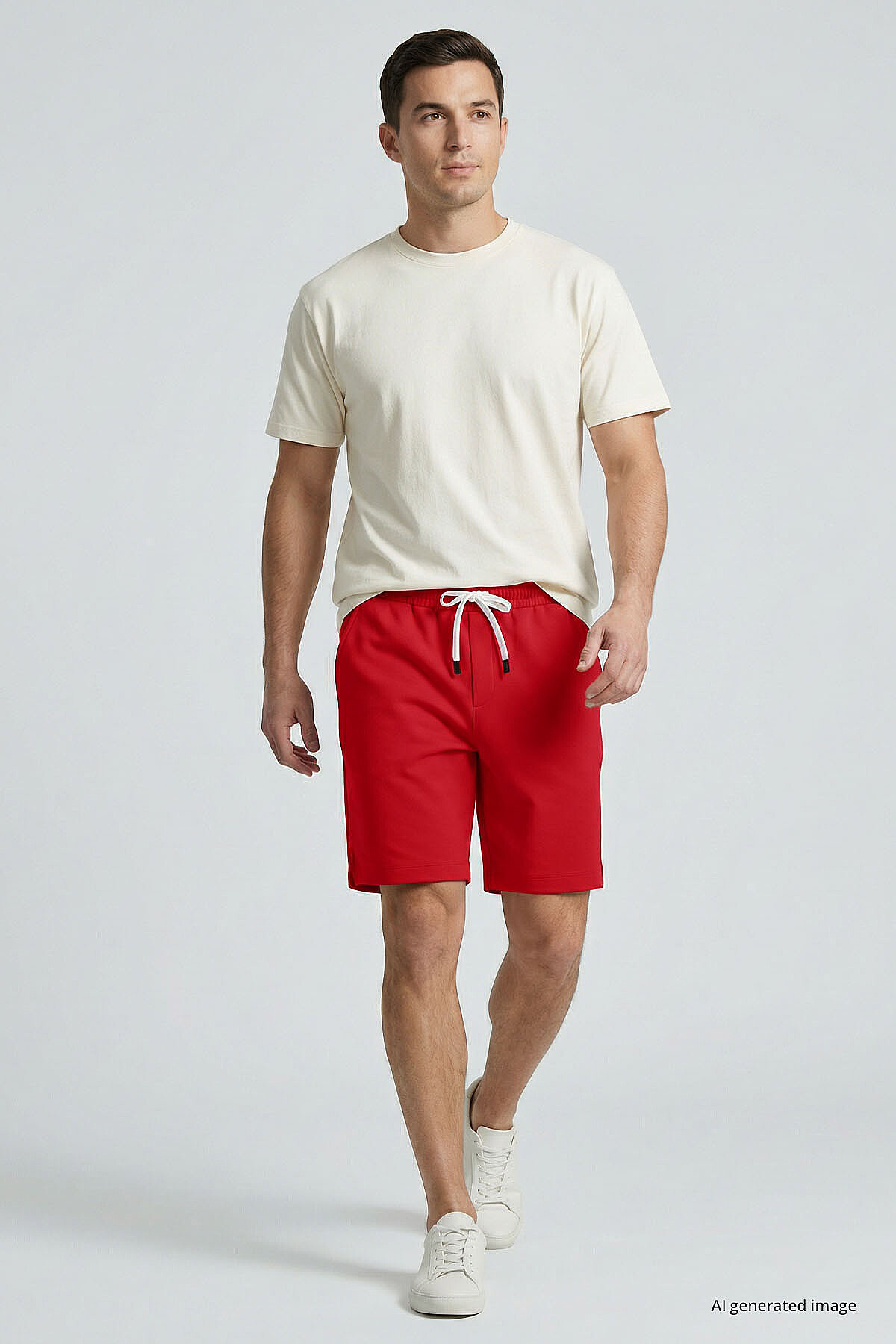 Standart Fit 3'lü Paket Lacivert-Koyu Gri-Fiesta Erkek Şort - 81314 - TOMMYLIFE (1)