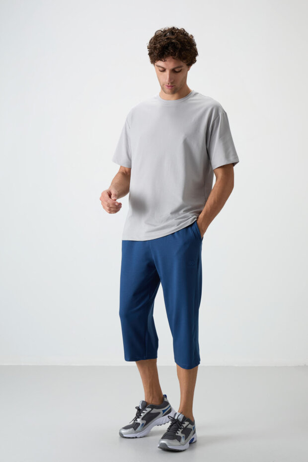  Standart Fit 3'lü Paket Koyu Gri-Lacivert-Parlament Erkek Kapri - 83102 - 5