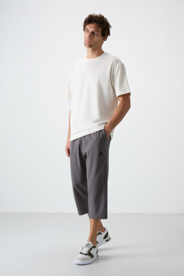  Standart Fit 3'lü Paket Koyu Gri-Lacivert-Parlament Erkek Kapri - 83102 - TOMMYLIFE (1)