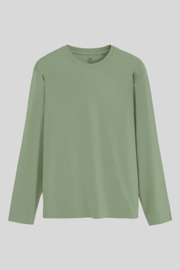 Standart Fit Basic O Yaka 3'lü Paket Siyah-Beyaz-Kaktüs Erkek T-Shirt 87997 - TOMMYLIFE (1)