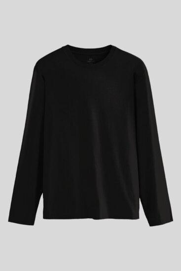 Standart Fit Basic O Yaka 3'lü Paket Siyah-Beyaz-Lacivert Erkek T-Shirt 87997 - TOMMYLIFE (1)