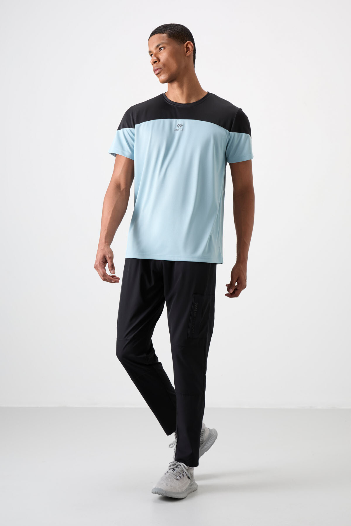 Siyah İnce Yumuşak Comfort Fit Erkek Eşofman Alt - 82120 - TOMMYLIFE (1)