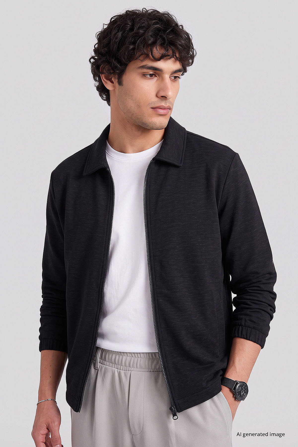 Siyah Rahat Form Erkek Ceket - 88494 - TOMMYLIFE
