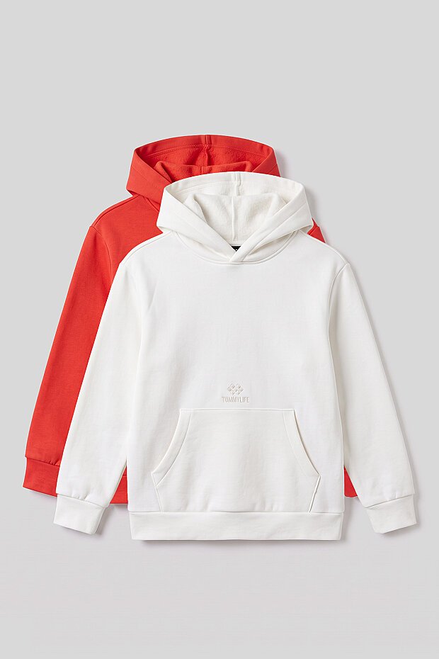Standart Fit 2'li Paket Ekru-Fiesta Erkek Çocuk Sweatshirt - 11215 - 1