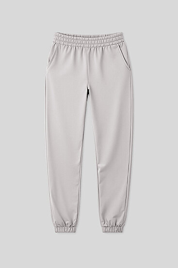 Taş Cepli Yüksek Bel Rahat Form Lastik Paça Kadın Eşofman Alt - 94583 