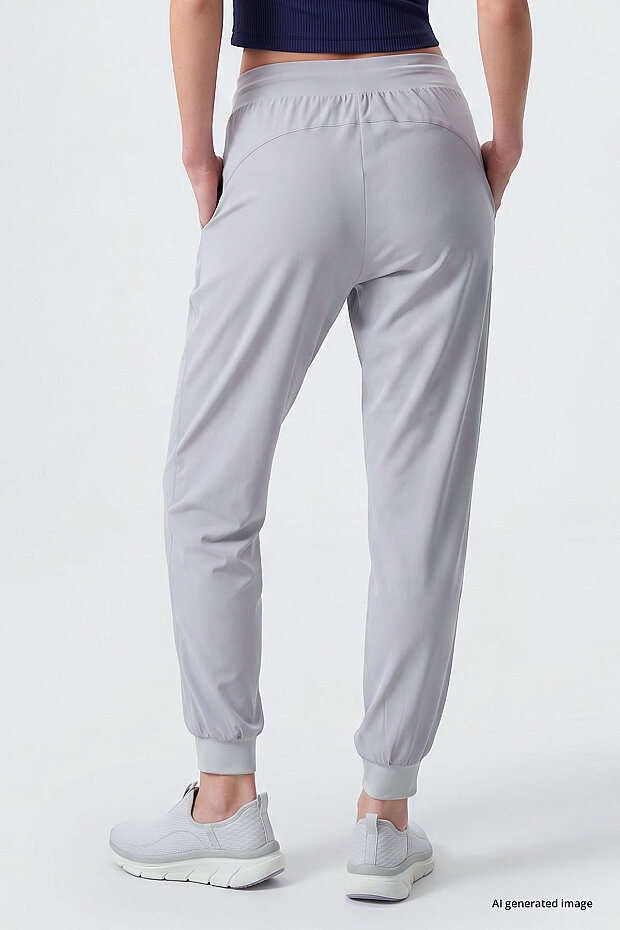 Taş Cepli Standart Kalıp Kadın Yoga Pantolon - 94677 - 6