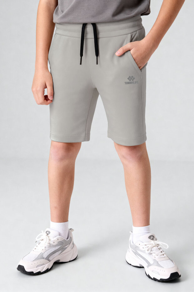 Taş Standart Fit Basic Performans Erkek Çocuk Şort - 11303 - 3