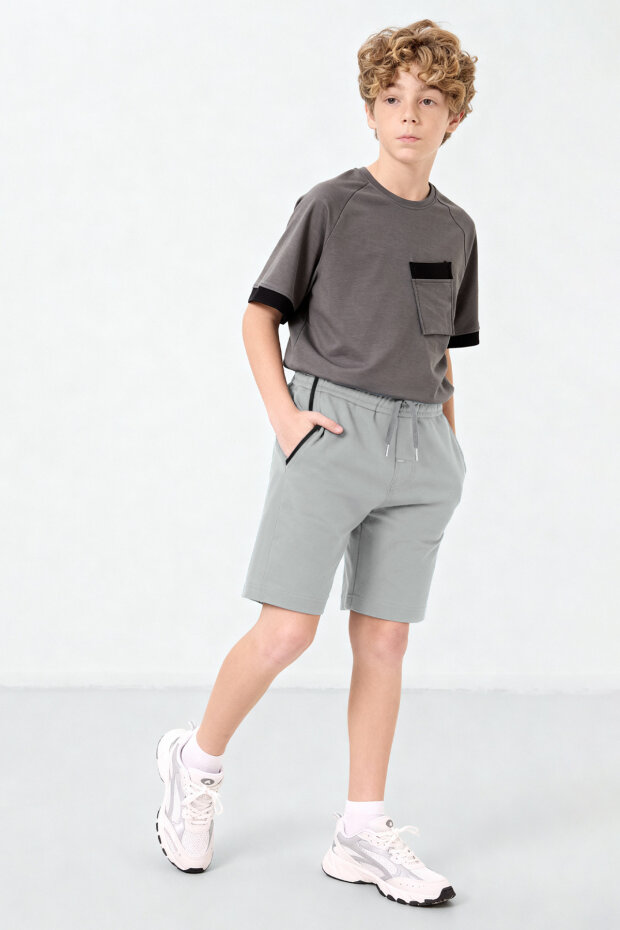 Taş Standart Fit Erkek Çocuk Şort - 11284 - 2