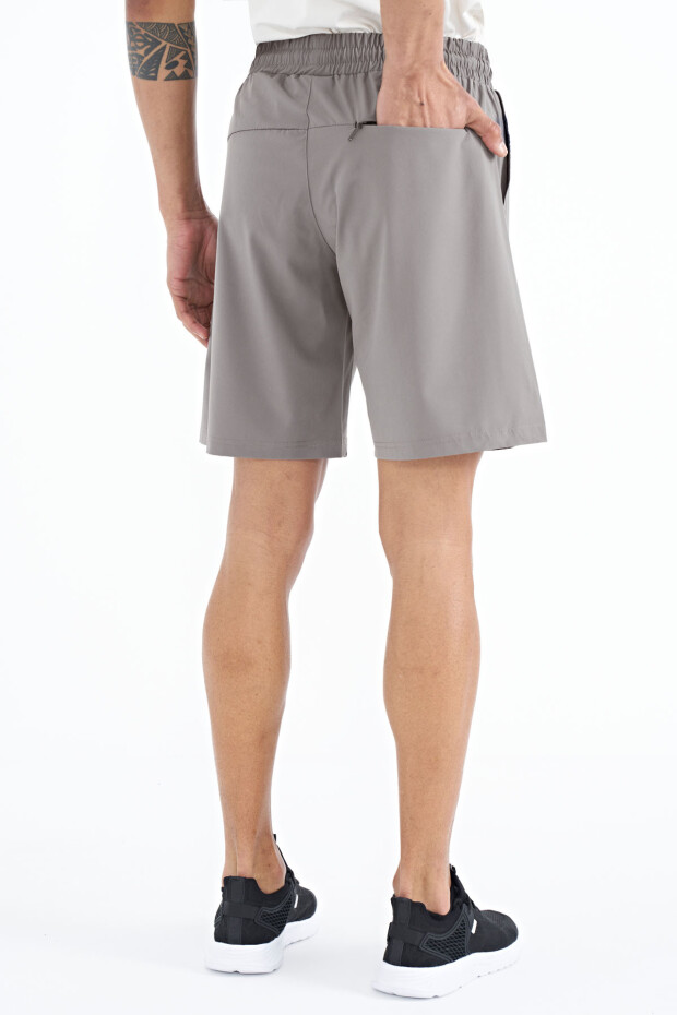 Taş Yan Cep Detaylı Lastikli Erkek Şort - 81238 - 6