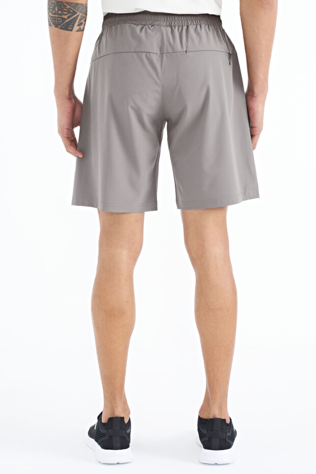 Taş Yan Cep Detaylı Lastikli Erkek Şort - 81238 - 5