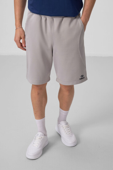 Taş Yüzeyi Dokulu Oversize Erkek Şort - 81288 - TOMMYLIFE (1)