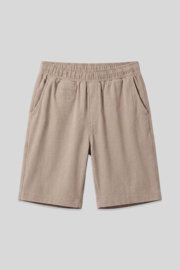 Taş Standart Fit Dokuma Hafif Esnek Chino Erkek Şort - 81290 