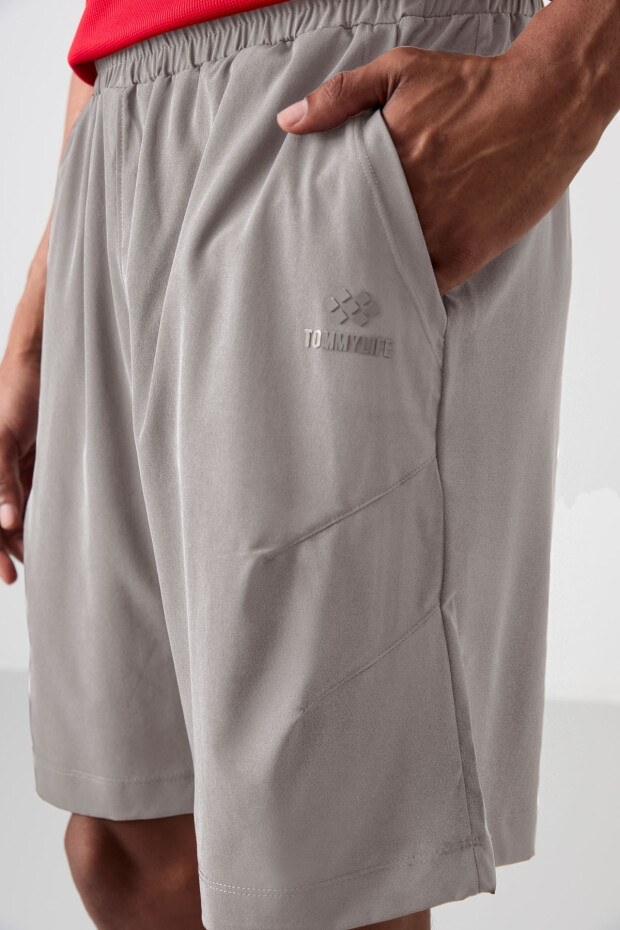 Taş Kalın Yumuşak Comfort Fit Erkek Şort - 81268 - 4