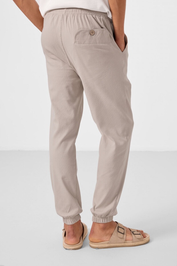 Taş Standart Fit Dokuma Hafif Esnek Chino Erkek Pantolon - 82176 - 7