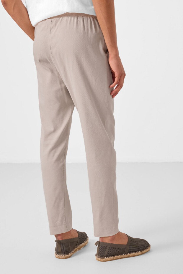 Taş Standart Fit Dokuma Hafif Esnek Chino Erkek Pantolon - 82177 - 7