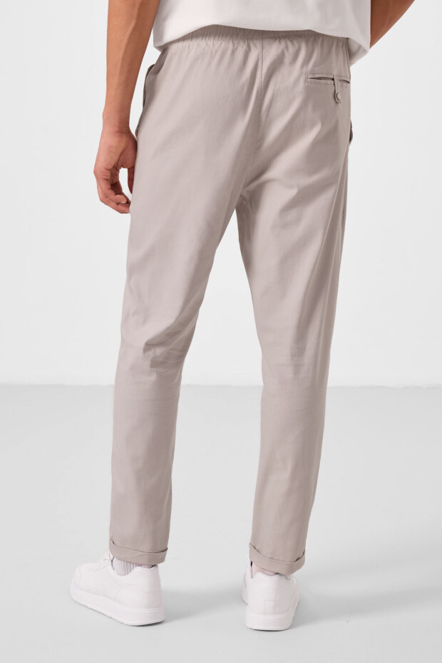 Taş Standart Fit Dokuma Hafif Esnek Chino Erkek Pantolon - 82178 - 7