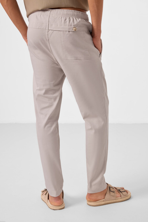 Taş Standart Fit Dokuma Hafif Esnek Chino Erkek Pantolon - 82179 - 7
