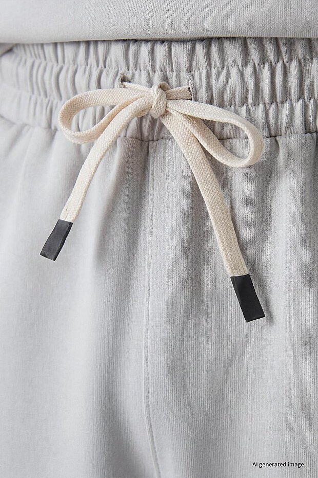 Taş Oversize Fit Basic Erkek Şort Takım - 85292 - 4